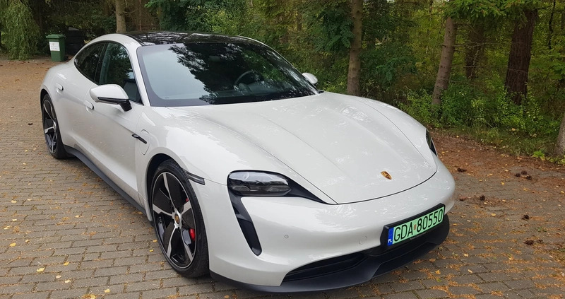 Porsche Taycan cena 469000 przebieg: 7000, rok produkcji 2022 z Pułtusk małe 466